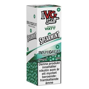 Spearmint från I VG (10ml, 20mg, Nikotinsalt)