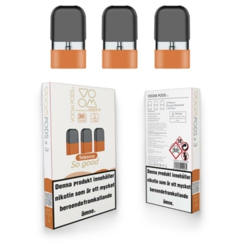 Tobacco till Voom (1.2ml, 20mg, Nikotinsalt, 3-pack)