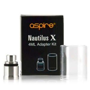 Nautilus X Adapter Kit med ersättningsglas från Aspire (4ml)