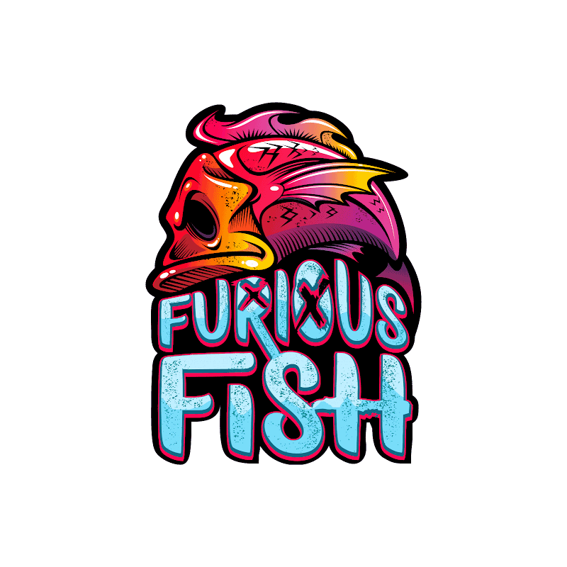 Furious fish logo