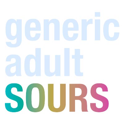 generic adult sours logo