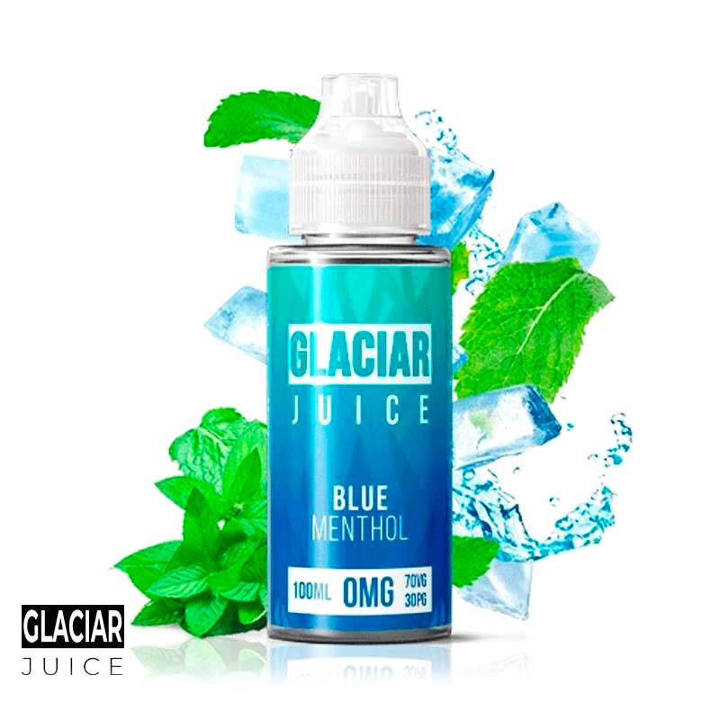 Blue Menthol från Glaciar Juice (100ml, Shortfill)
