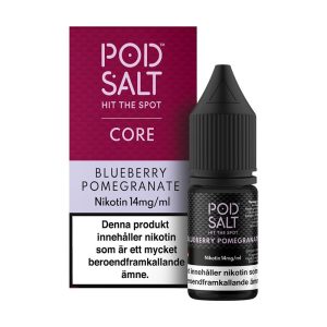 Blueberry Pomegranate från Pod Salt (10ml, 14mg, Nikotinsalt)