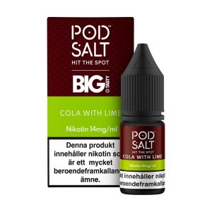 Cola with Lime från Pod Salt (10ml, 14mg, Nikotinsalt)