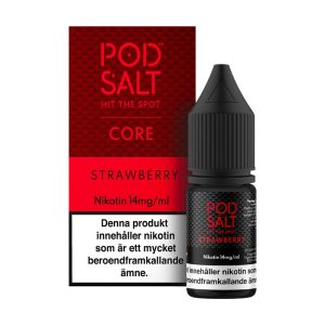 Strawberry från Pod Salt (10ml, 14mg, Nikotinsalt)