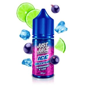 Blackcurrant & Lime On Ice från Just Juice (30ml, One Shot Essens)