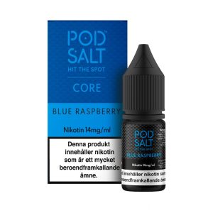 Blue Raspberry från Pod Salt (10ml, 14mg, Nikotinsalt)
