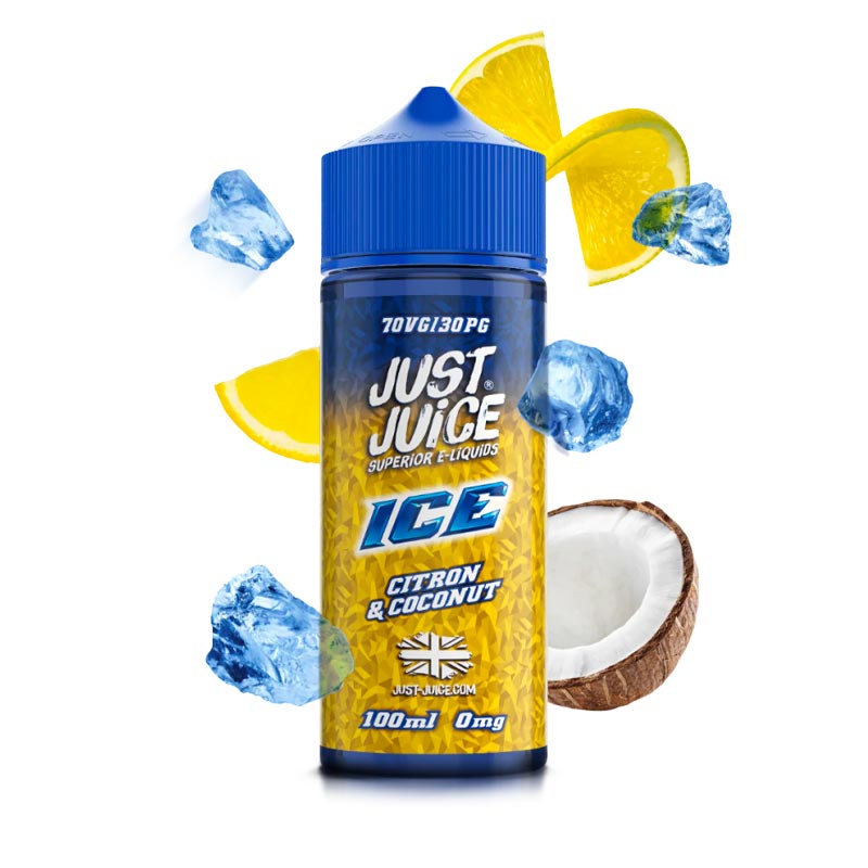 Citron & Coconut On Ice från Just Juice (100ml, Shortfill)