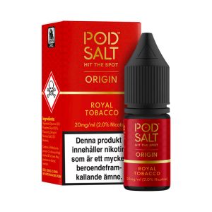 Royal Tobacco från Pod Salt (10ml, 14mg, Nikotinsalt)