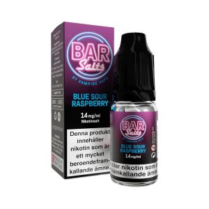 Blue Sour Raspberry från Bar Salts (10ml, 14mg, Nikotinsalt)