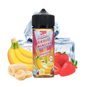 Strawberry Banana Ice från Frozen Fruit Monster (100ml, Shortfill)