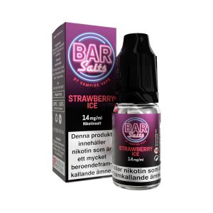 Strawberry Ice från Bar Salts (10ml, 14mg, Nikotinsalt)