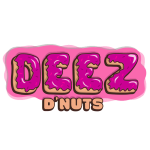 Deez D'Nuts logo lila