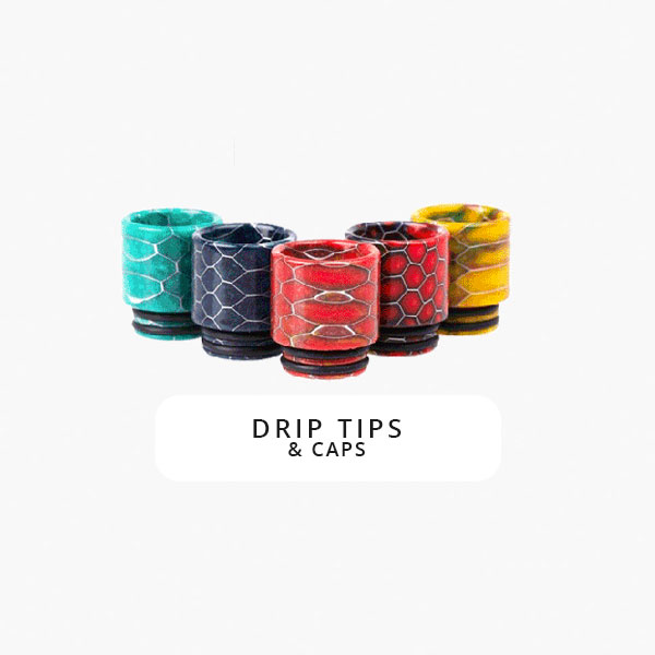 Drip tips & caps