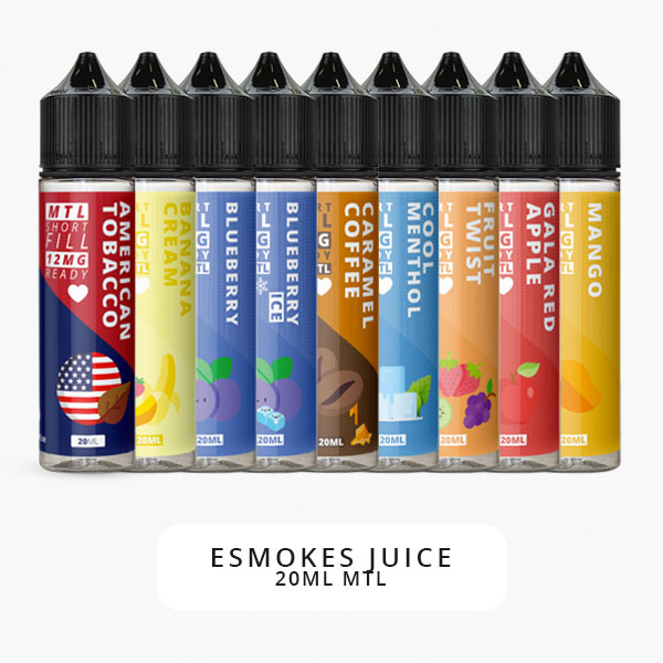 eSmokes Juice 20ml MTL