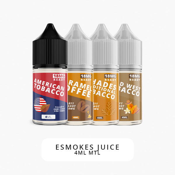 eSmokes Juice 4ml
