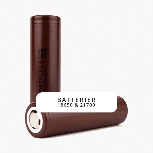 Batterier till vapes(18650/21700)